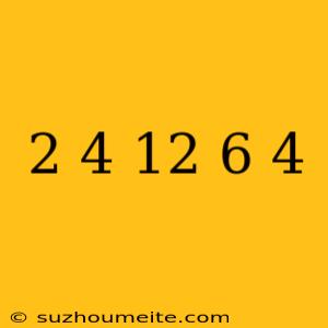 (2×4+12)×(6-4)