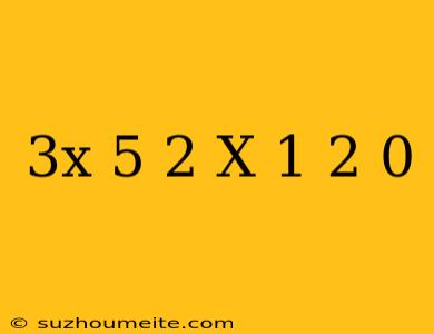 (3x-5)^2-(x+1)^2=0