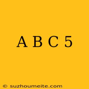 (a+b+c)^5