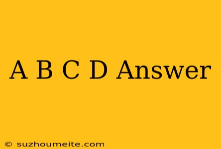 (a+b)(c+d) Answer