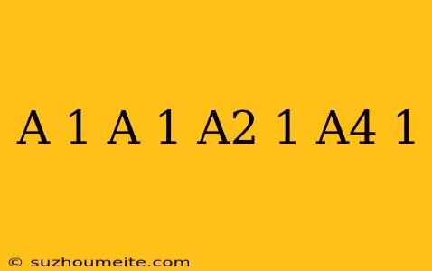 (a-1)(a+1)(a2+1)(a4+1)