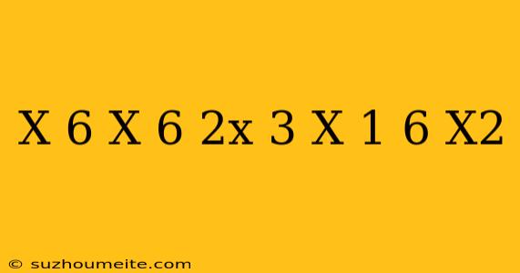 (x-6)(x+6)-(2x-3)(x-1)=6-x^2