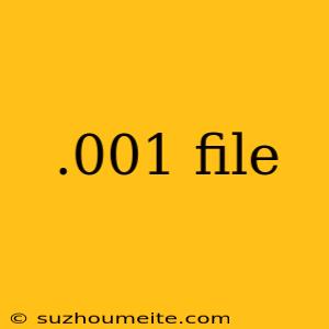 .001 File