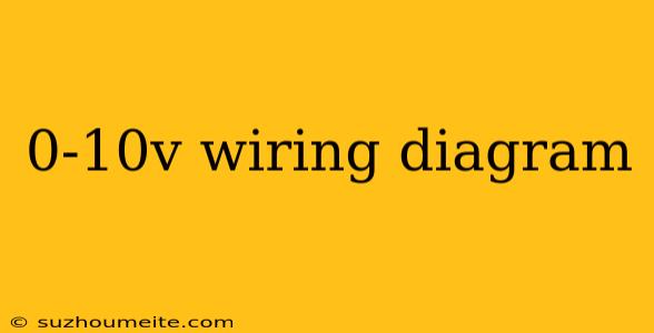 0-10v Wiring Diagram