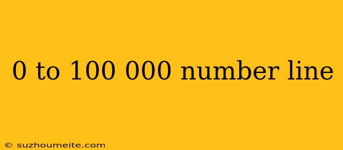 0 To 100 000 Number Line