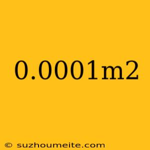 0.0001m2