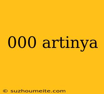 000 Artinya