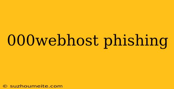 000webhost Phishing