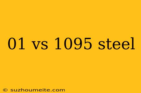 01 Vs 1095 Steel