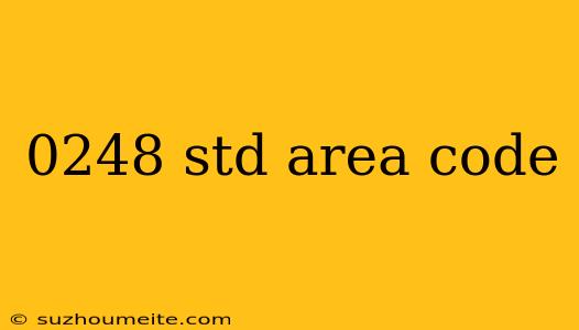 0248 Std Area Code