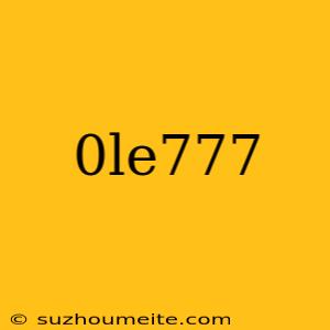 0le777