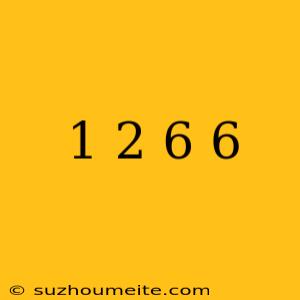 1/2×6×6