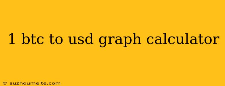 1 Btc To Usd Graph Calculator