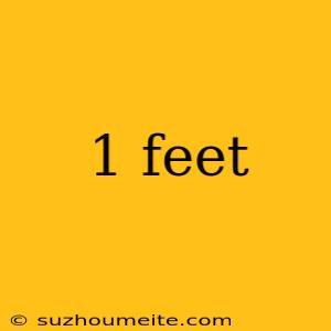 1 Feet