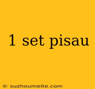 1 Set Pisau