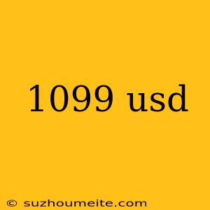 1099 Usd