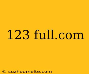 123 Full.com