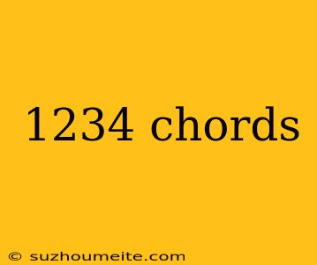 1234 Chords