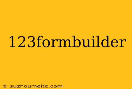 123formbuilder