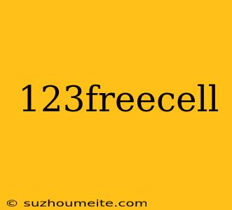 123freecell