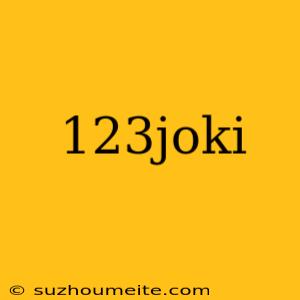 123joki