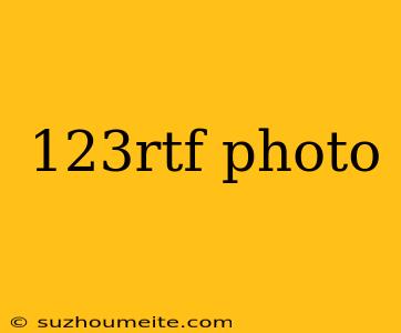 123rtf Photo