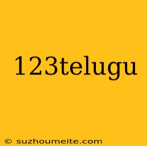 123telugu