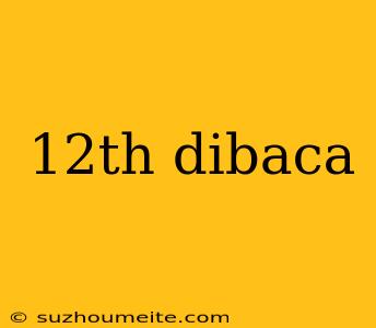 12th Dibaca