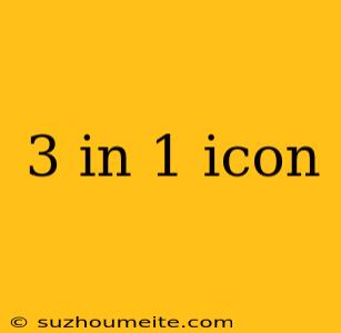 3 In 1 Icon