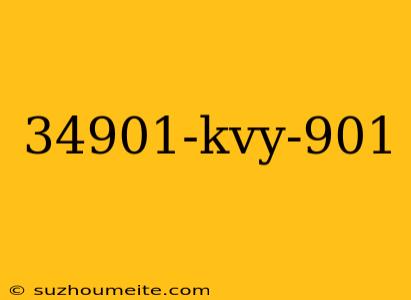 34901-kvy-901