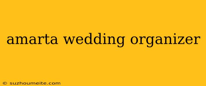 Amarta Wedding Organizer