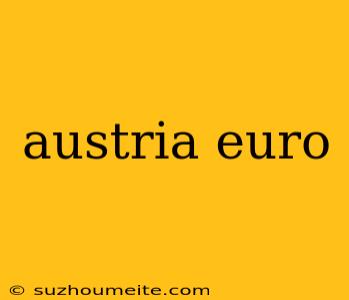 Austria Euro