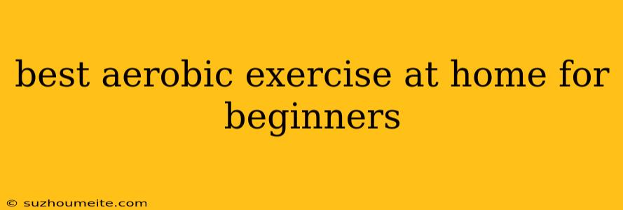 Best Aerobic Exercise At Home For Beginners