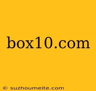 Box10.com