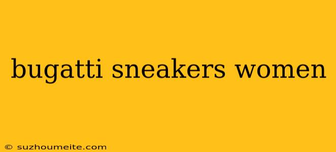 Bugatti Sneakers Women